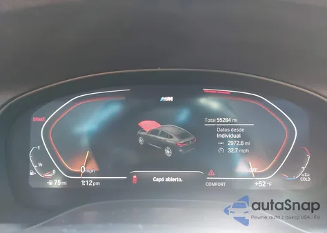 2021 BMW X4 xDrive30I from USA, damaged, VIN 5UX2V1C0XM9G91360